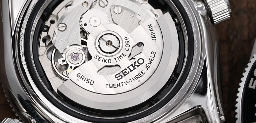 Mouvement et montre Seiko Kinetic