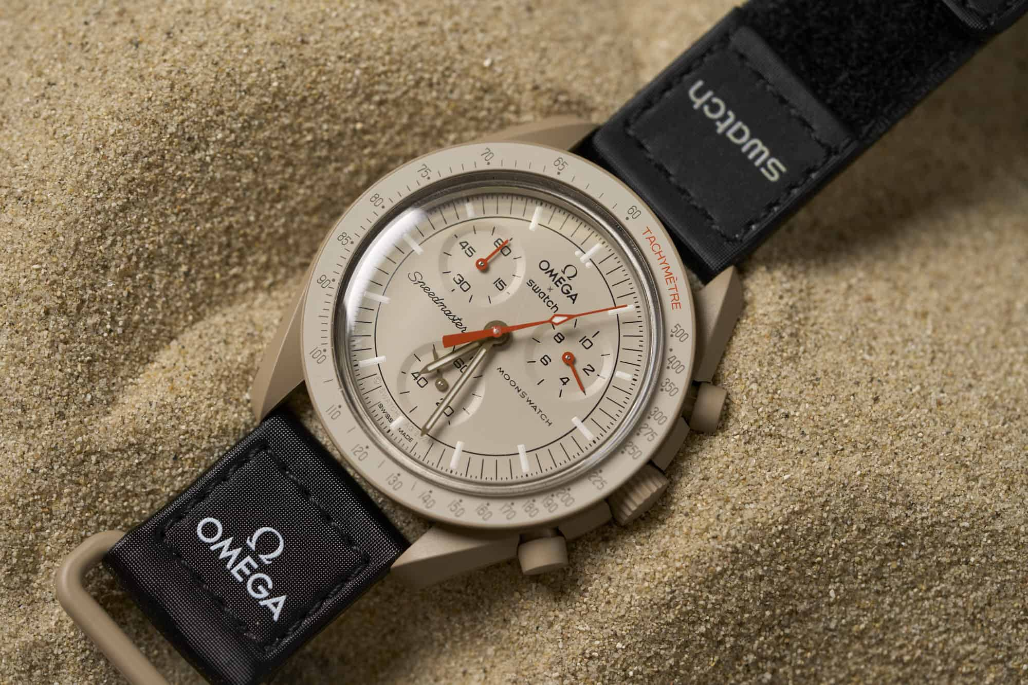 Omega x Swatch MoonSwatch sable