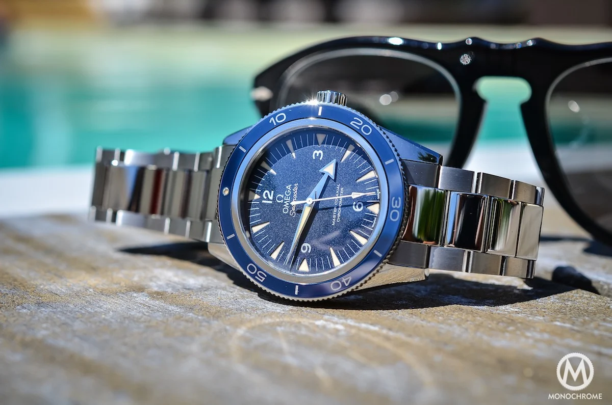 Omega Seamaster Heritage bleue