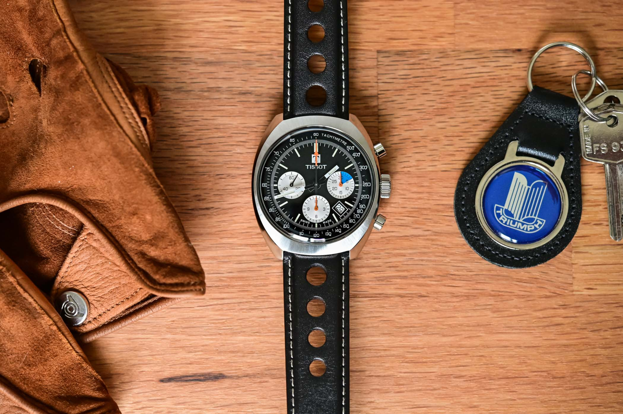 Chronographe Tissot PR516 esprit automobile