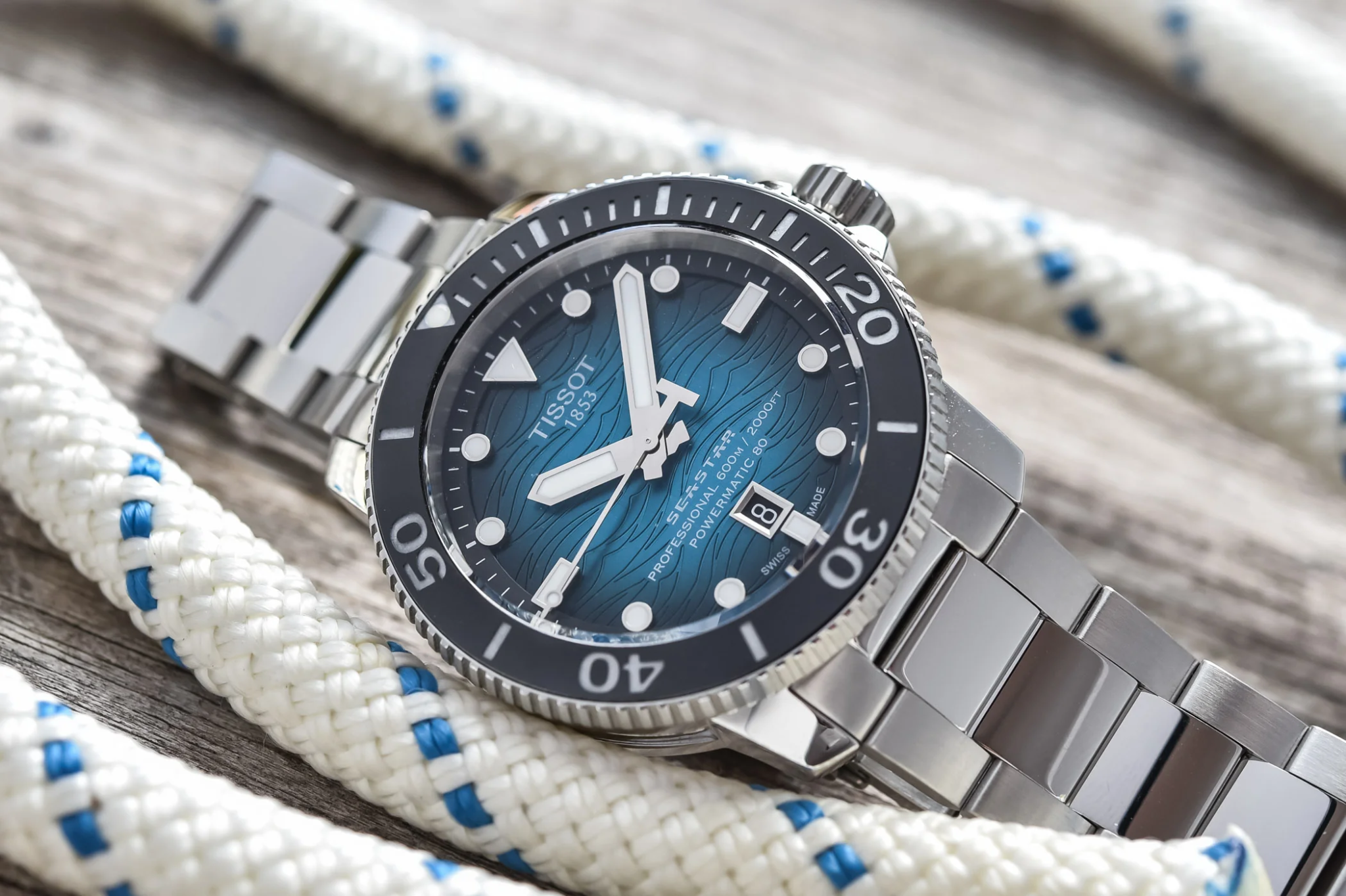 Tissot Seastar bleue de plongée