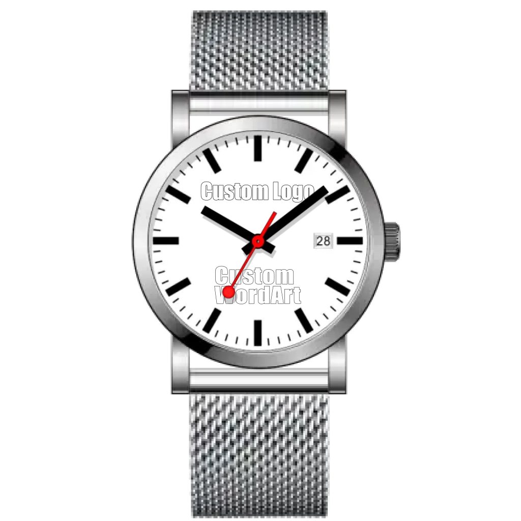 Berny-Customize-Homme Automatique Full-Lume Railroad Montre-AM138M-L