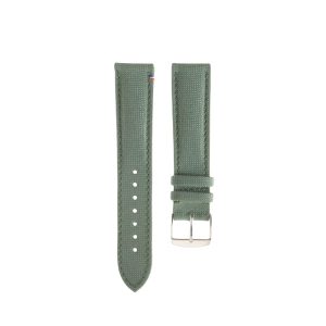 Bracelet Montre Avel & Homme Toile Port Louis Vert Tempête