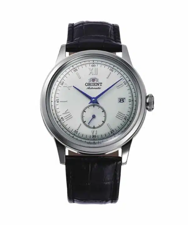 Orient Bambino automatique — montre habillée élégante cadran blanc