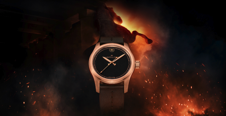 Hamilton x Odyssée : la montre en bronze imaginée avec Christopher Nolan