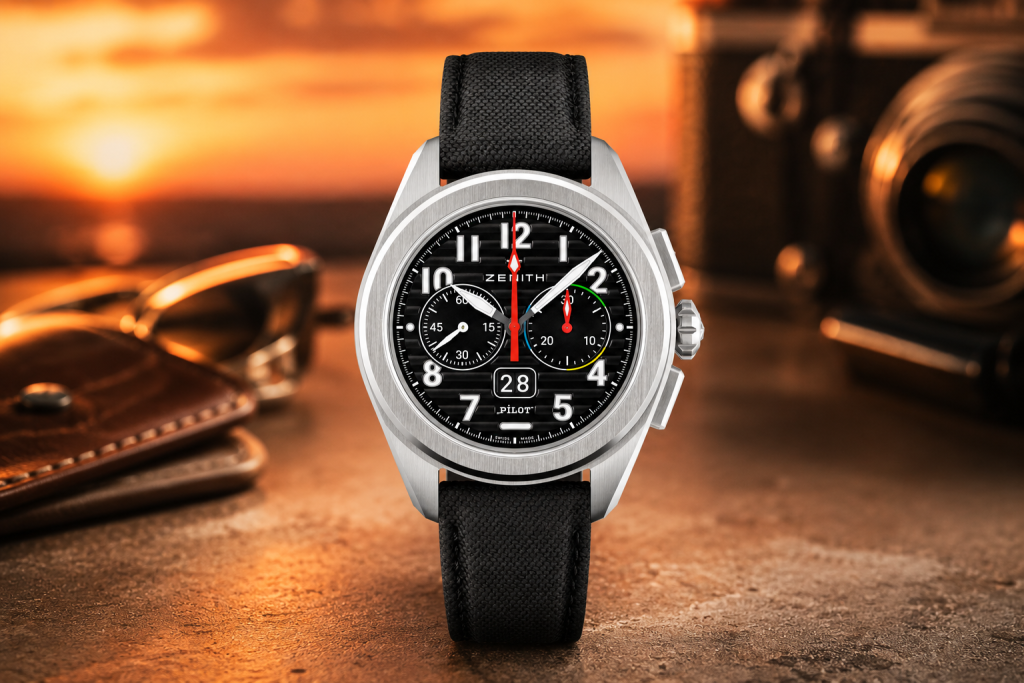 Zenith Pilot Big Date Flyback