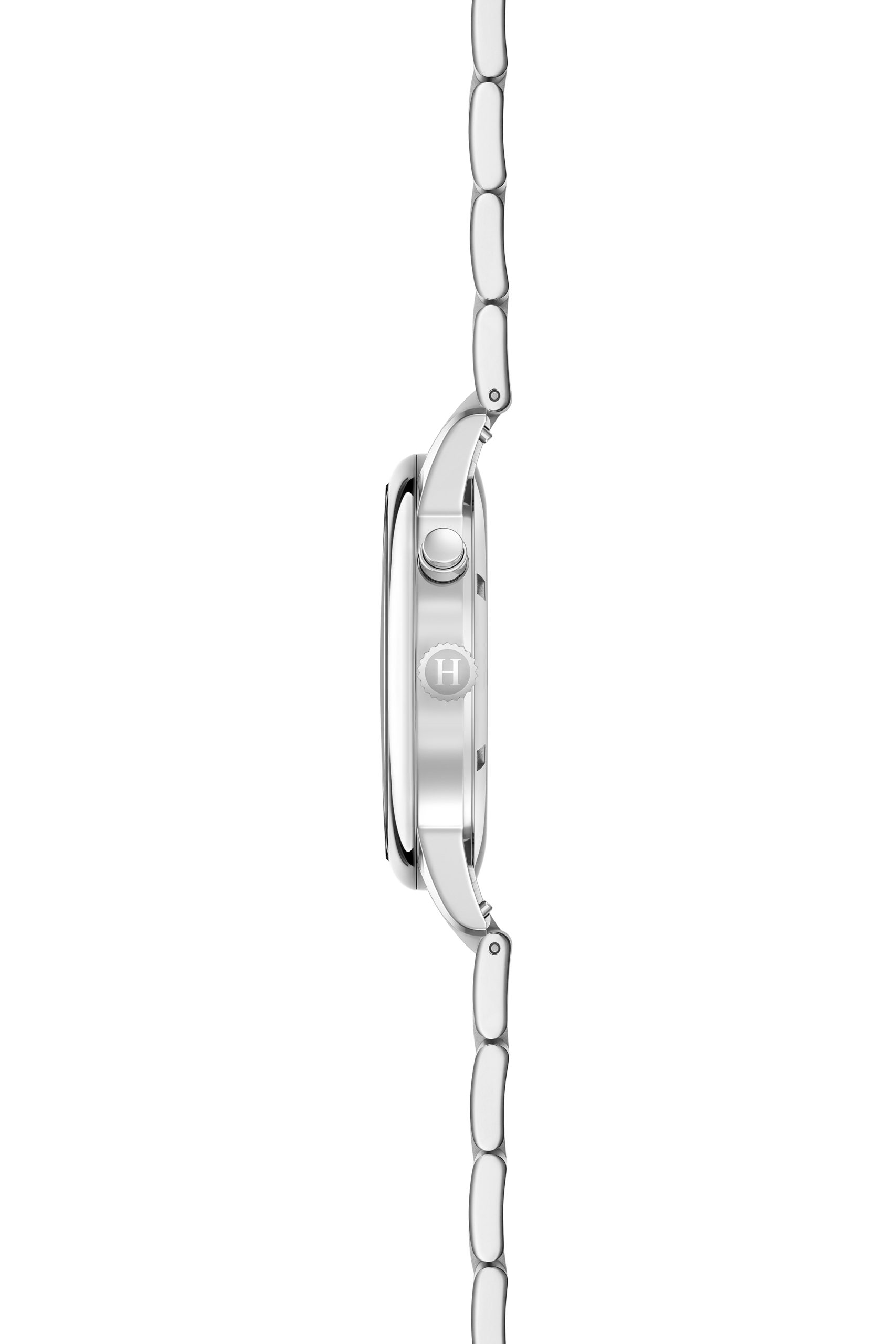 Profil vertical du boîtier de la NOMOS Club Sport neomatik Weltzeit