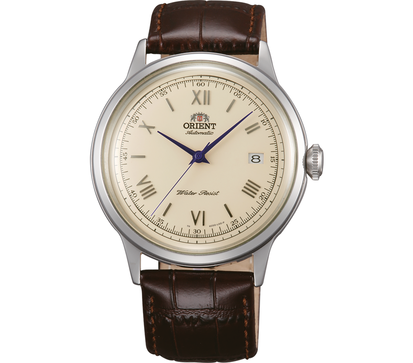 Orient Bambino 40,5 mm cadran crème et aiguilles bleues