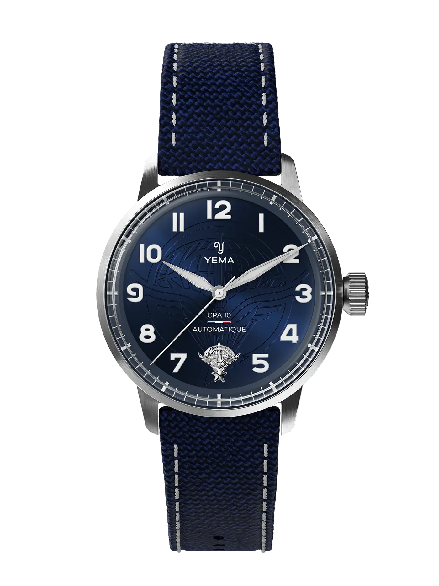 Montre Yema Flygraf CPA10 bleue