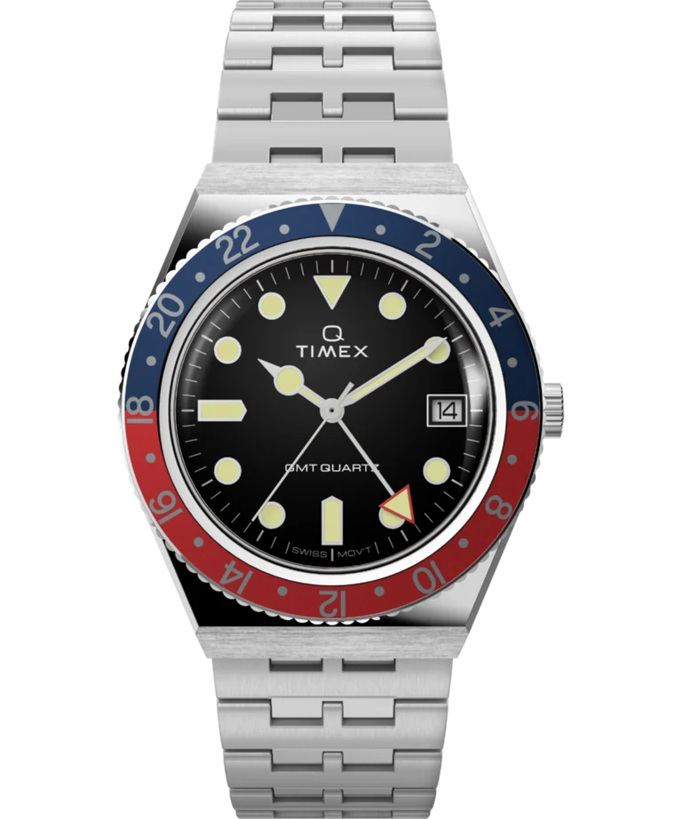 Timex Timex Q Timex GMT 38 mm