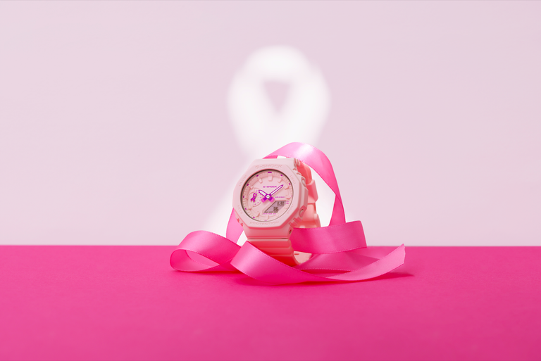 G-SHOCK x Odysséa : une GMA-S2100 rose pour soutenir la lutte contre le cancer du sein